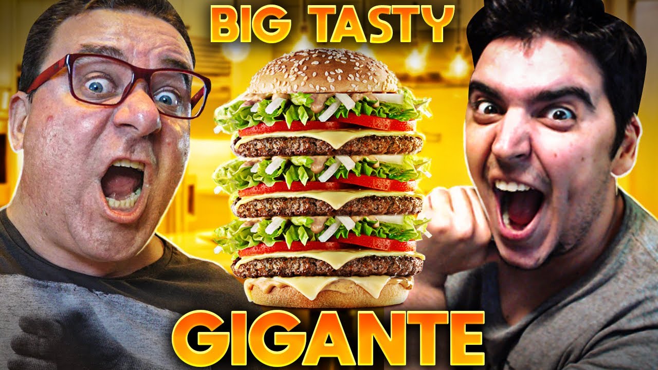 MONTEI UM TRIPLE BIG TASTY COM O DAIZER