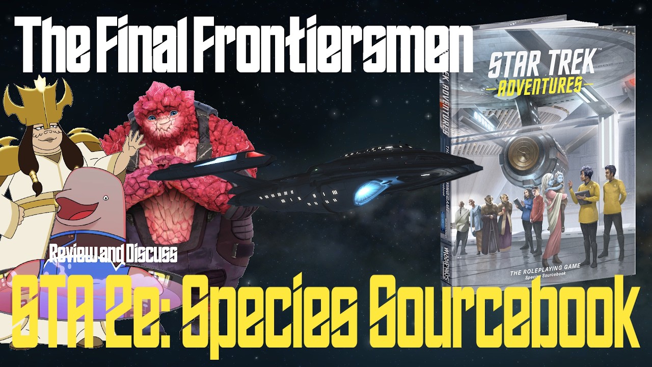 Обзор справочника по видам STA 2e (Star Trek Adventures Second Edition)