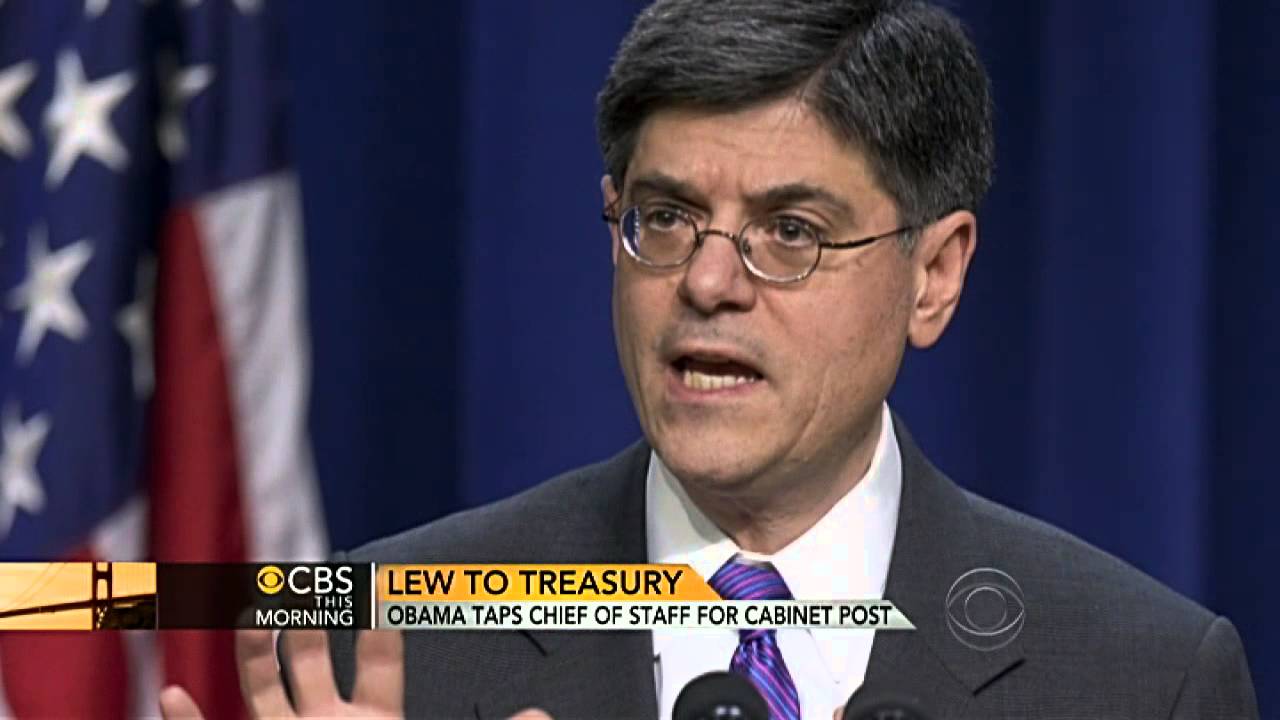 Jack Lew nominated to replace Geithner