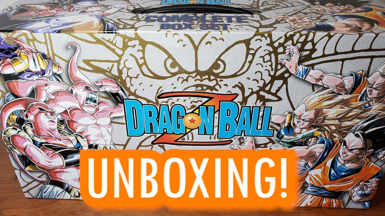 DRAGON BALL Z MANGA BOX SET UNBOXING!