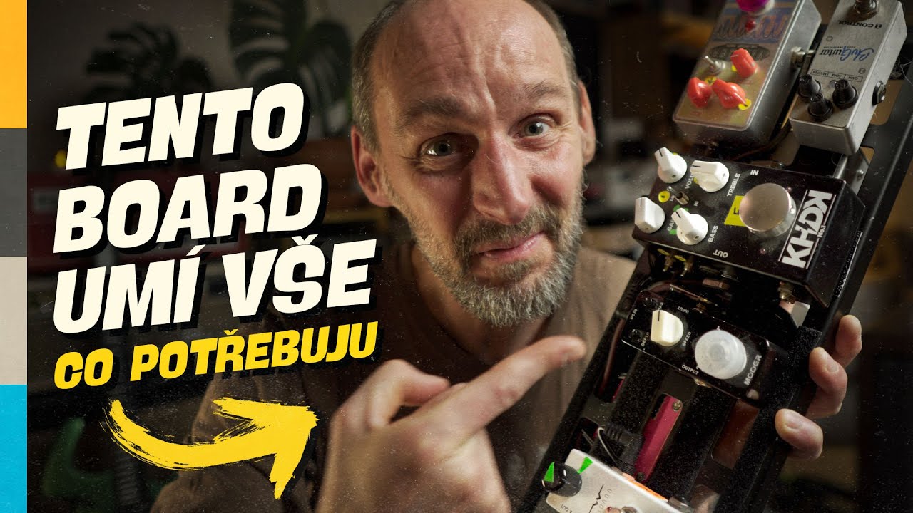 3 DŮVODY, proč mít malý PEDALBOARD