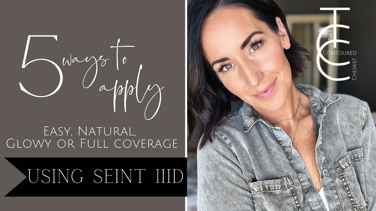 5 Versatile Ways to Apply Seint's IIID Foundation / from Natural to Easy, Glowy to Full Coverage