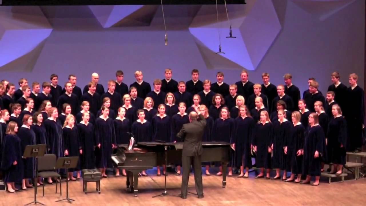 The Concordia Choir (Moorhead, MN) - Alleluia from Brazilian Psalm, Jean Berger