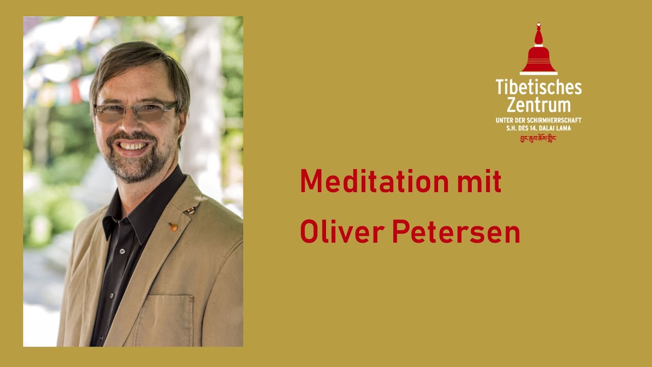 Meditation mit Oliver Petersen über die 
