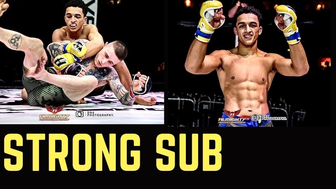 TEEN MMA - MARLON JONES  V  MACCA WHITE.  ALMIGHTY FIGHTING CHAMPIONSHIP