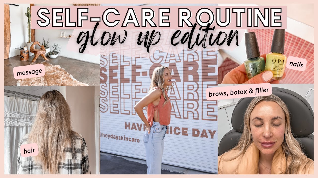 [VLOG] уход за собой ✨GLOW UP EDITION✨ волосы, ботокс + филлеры, брови, ногти, массаж + уход за к...