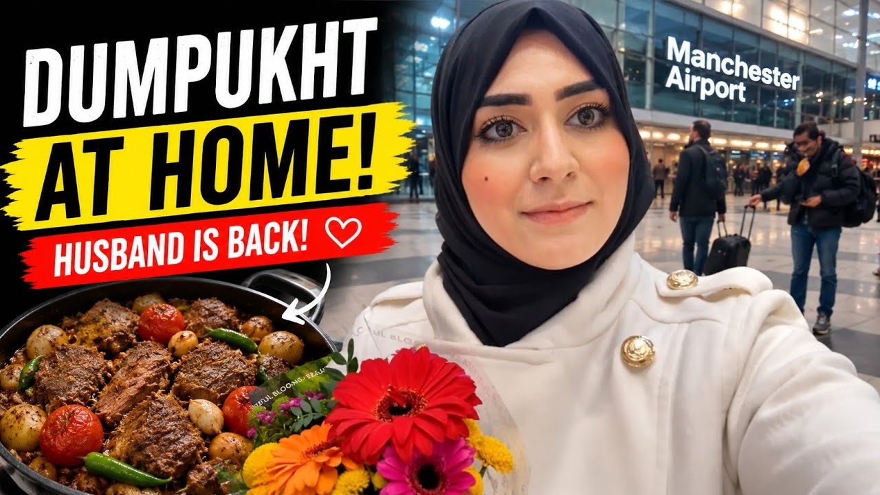 Husband coming back from Pakistan Airport Pickup, Cooking & Barakah Wali Baatein! | Family Vlog
