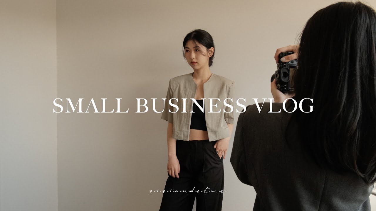 Vlog | A 80 hr work week (small biz owner + full time job) 👩🏻‍💻