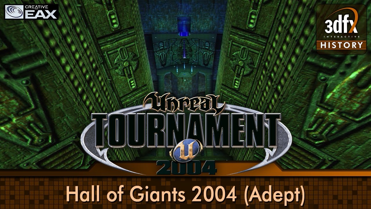 3dfx Voodoo 5 6000 AGP - Unreal Tournament 2004 - CTF - Hall of Giants 2004 (Adept) [Gameplay]