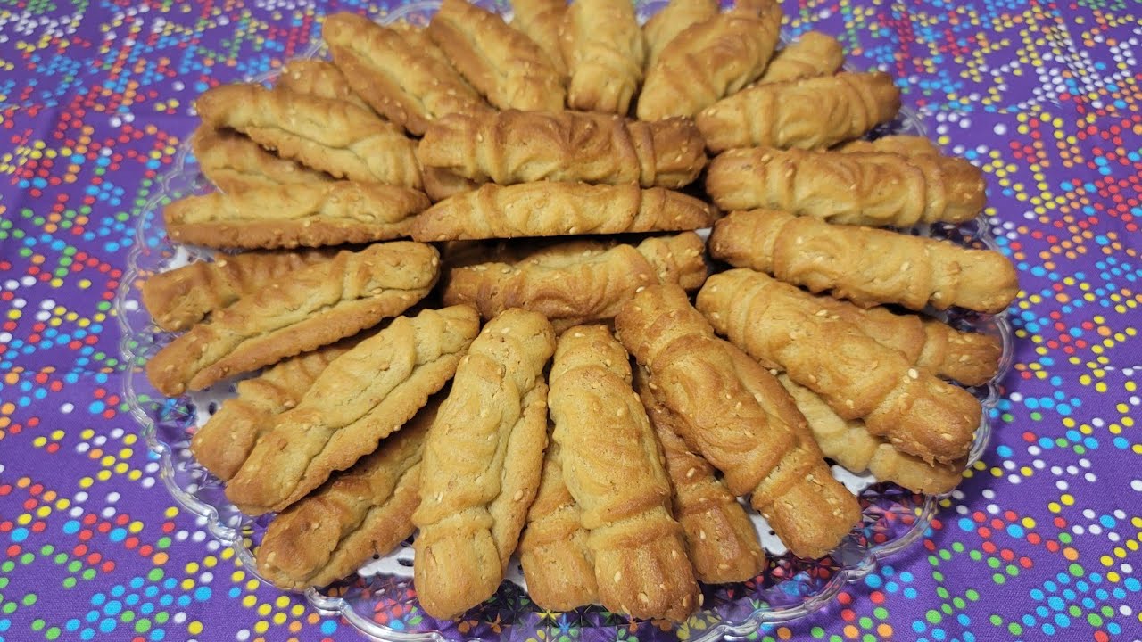 طريقة تحضير أشهى معكرون بزيت الزيتون The Best Anise Cookies (Maakroun) with Olive Oil Recipe