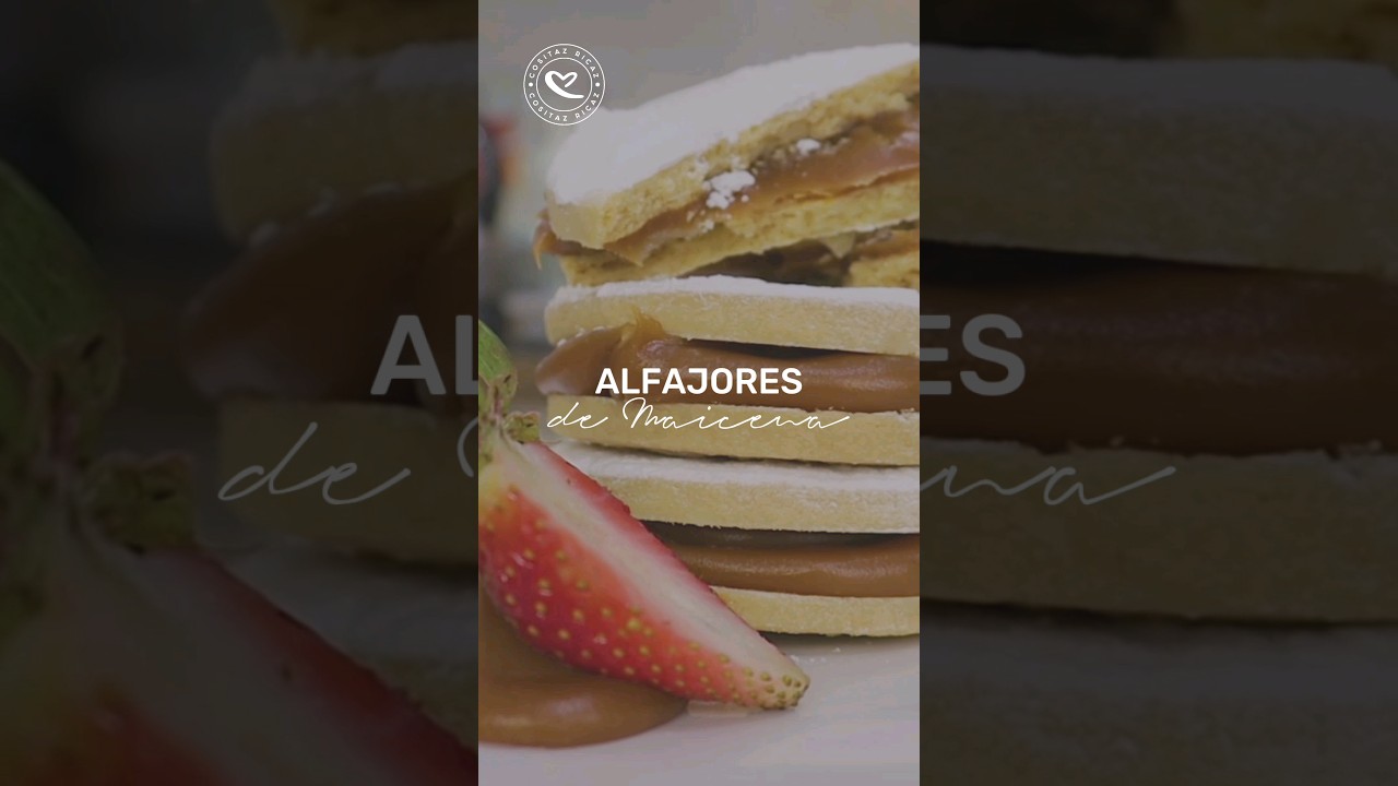 No te Pierdas estos ricos Alfjores de Maicena, mira la receta completa en el canal, Link aqu&iacute; abajo😊