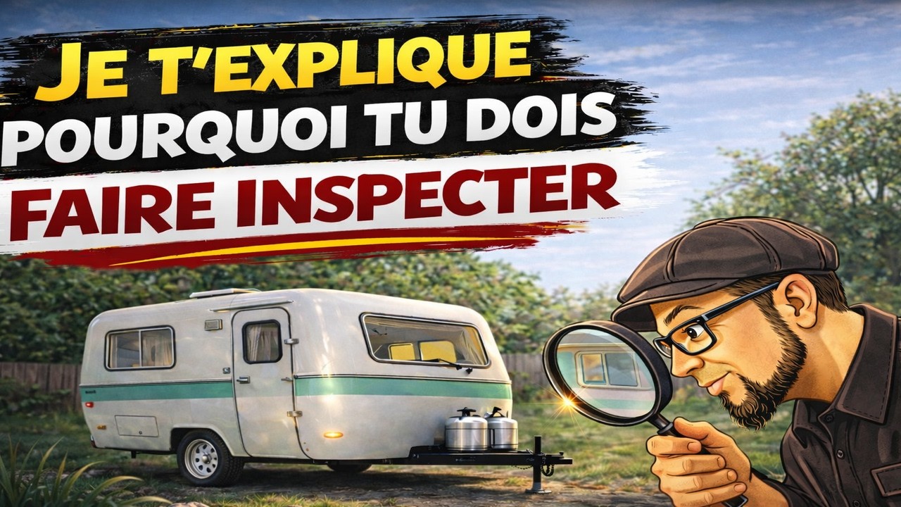 Pourquoi faire inspecter une roulotte avant l'achat