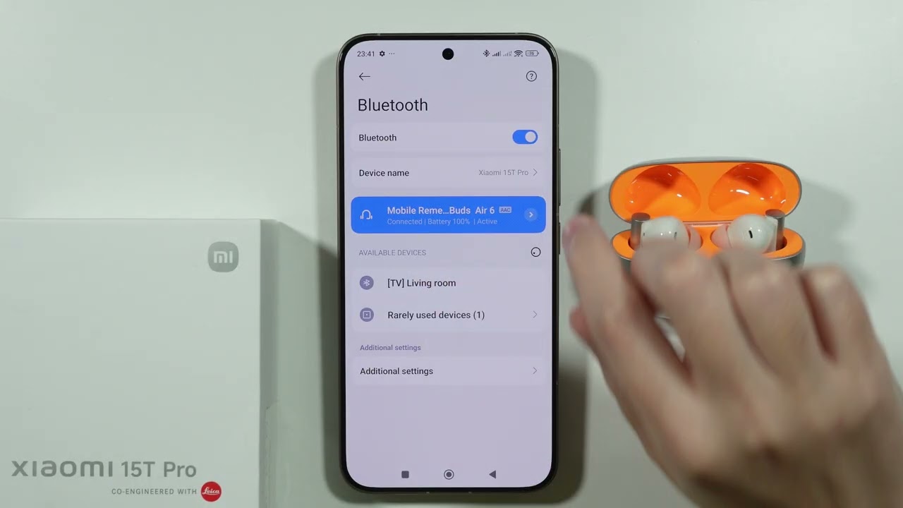 Xiaomi 15T Pro: как включить/выключить аудиокодек LHDC для Bluetooth-устройства
