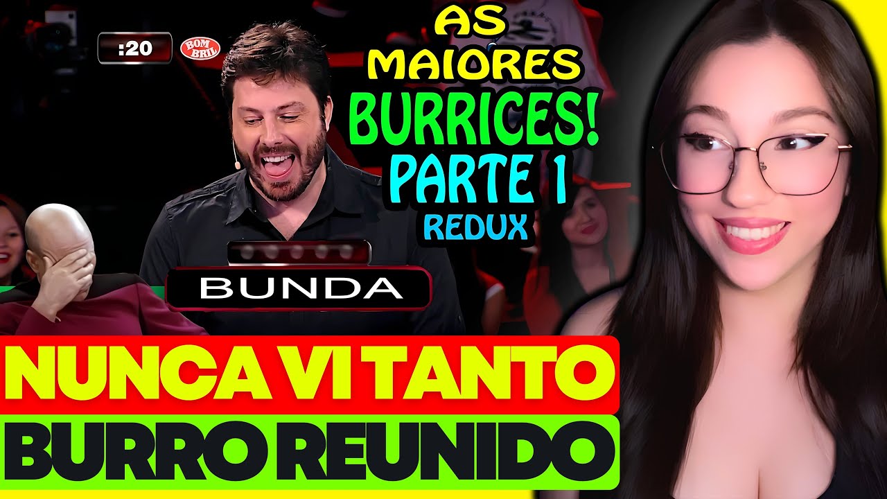 REACT | FALA DE TUDO: AS MAIORES BURRlCES DITAS NA TV BRASILEIRA #1😂