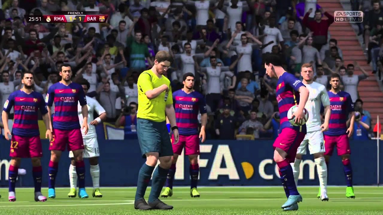 FIFA 16 PS4 Share Play RMA - BAR pt.1