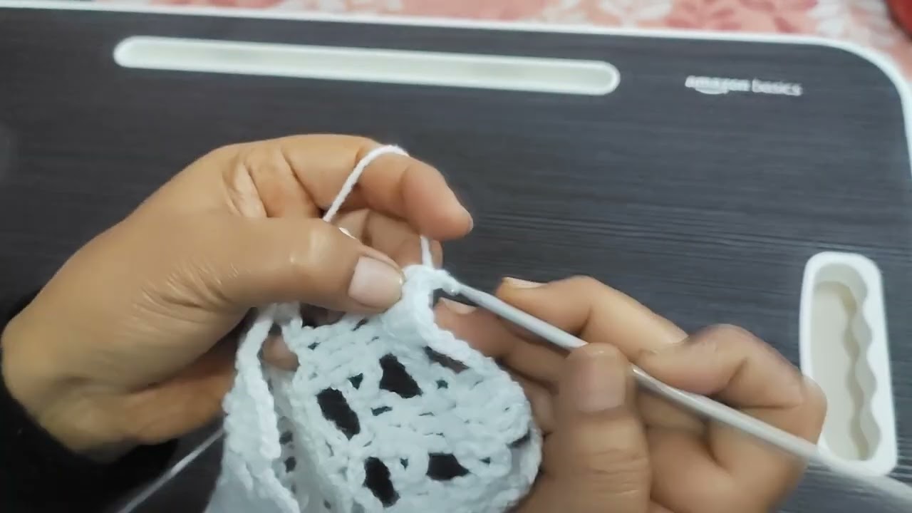 How to Crochet a Table Mat in a New Design | Full Step-by-Step Tutorial |Part 7