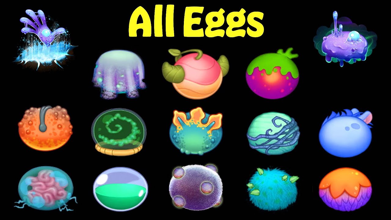 Plasma Islet - All Eggs (My Singing Monsters)