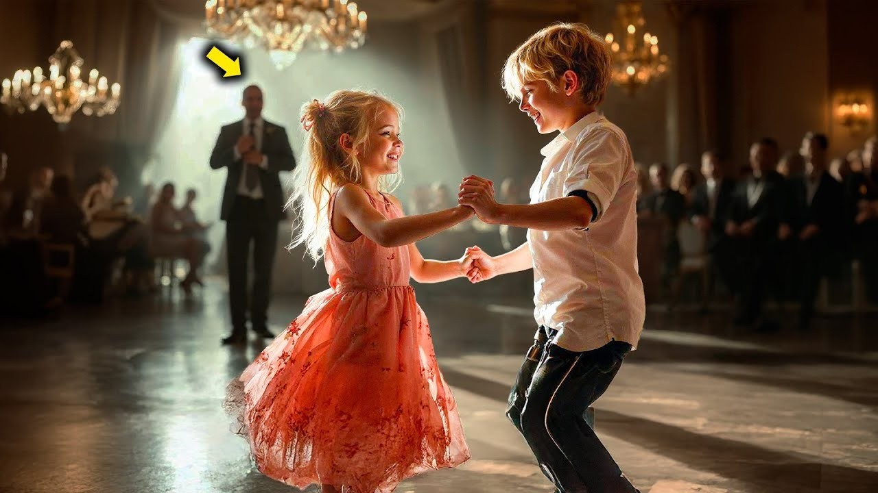 MILLONARIO VE A UNA NIÑA DE LA CALLE BAILAR CON SU HIJO DISCAPACITADO. LO QUE ÉL HACE LO CAMBIA TODO