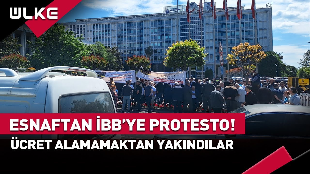 Özel Halk Otobüsü Şoförleri İBB'ye Karşı Ayaklandı! #haber