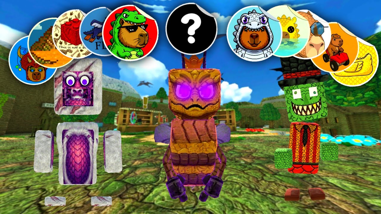 All New Secret Dino Stickers Hunt in Super Bear Adventure Gameplay Walkthrough