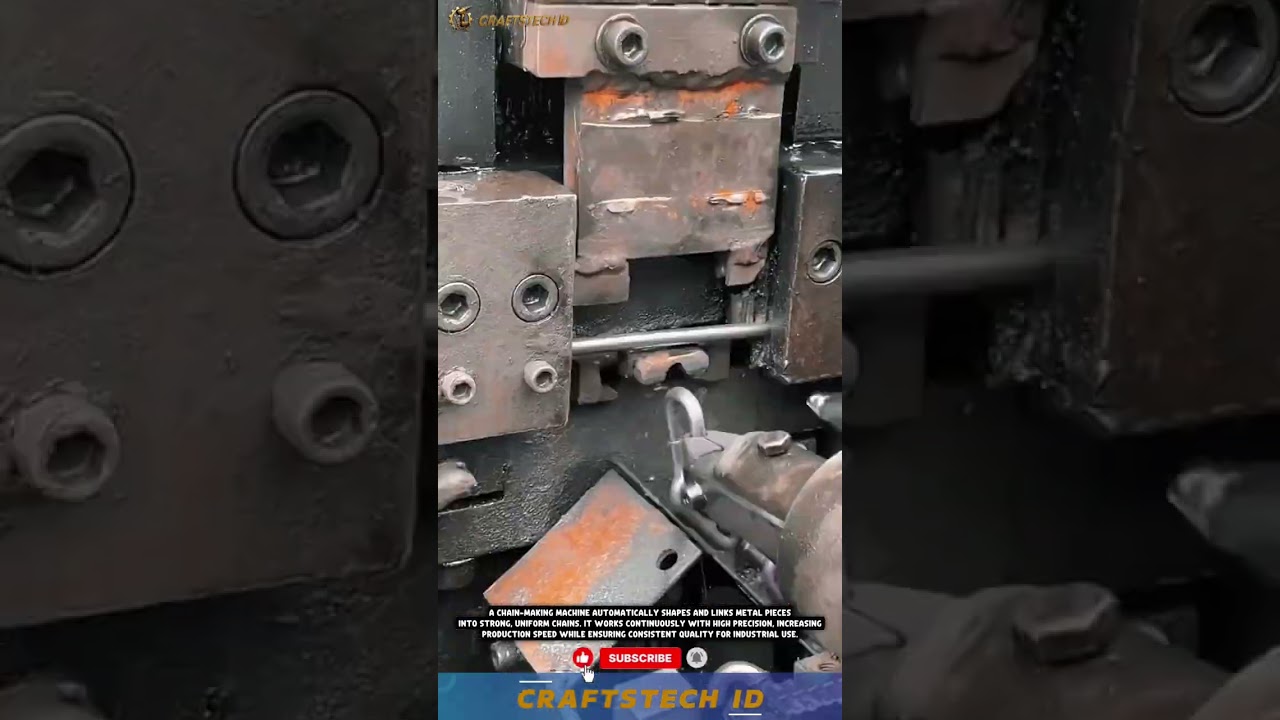 Automated Metal Chain-Making Machine Innovation 