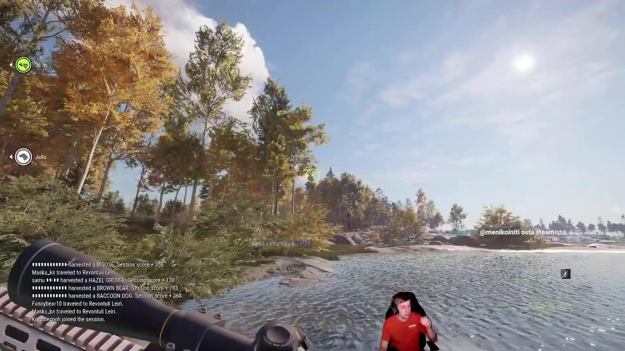theHunter Call of the Wild KE illan pelailua ja rupattelua