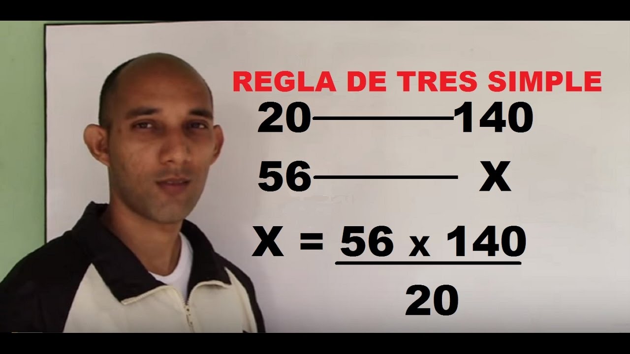 Regla de tres simple directa - Problema 1