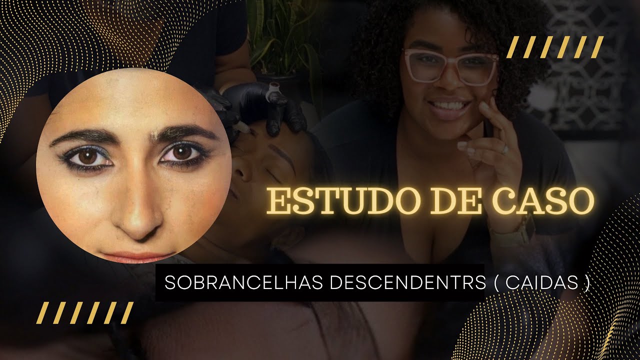 Como arquear sobrancelhas/ descendentes ou caídas #sobrancelha