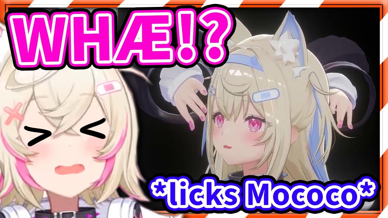 Fuwawa Licks Mococo and Scared The Sh*t Out of Her 【HololiveEN】