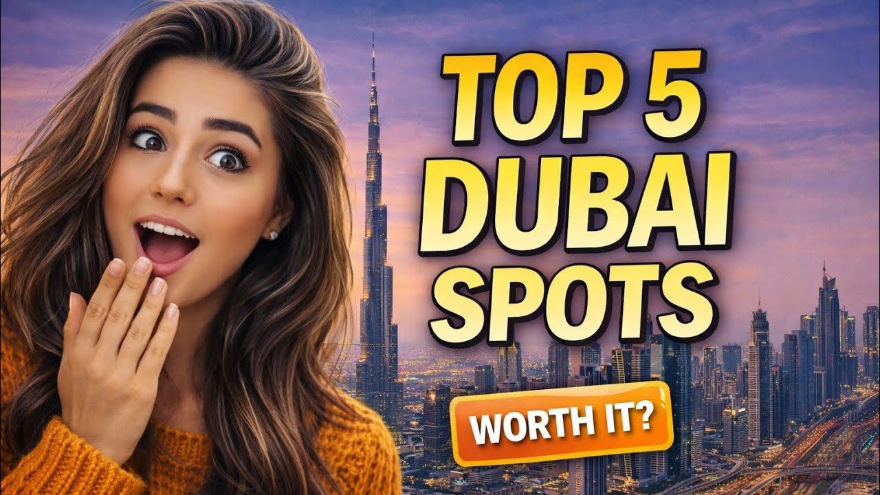 Where to Go in Dubai? Don’t Miss These Places 🇦🇪🇦🇪