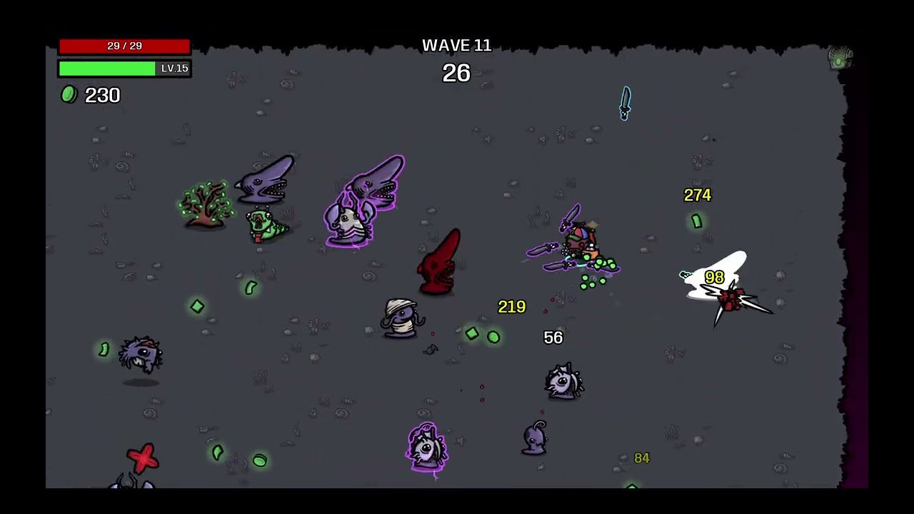 Crazy: 6 Knife | Brotato: The Abyss