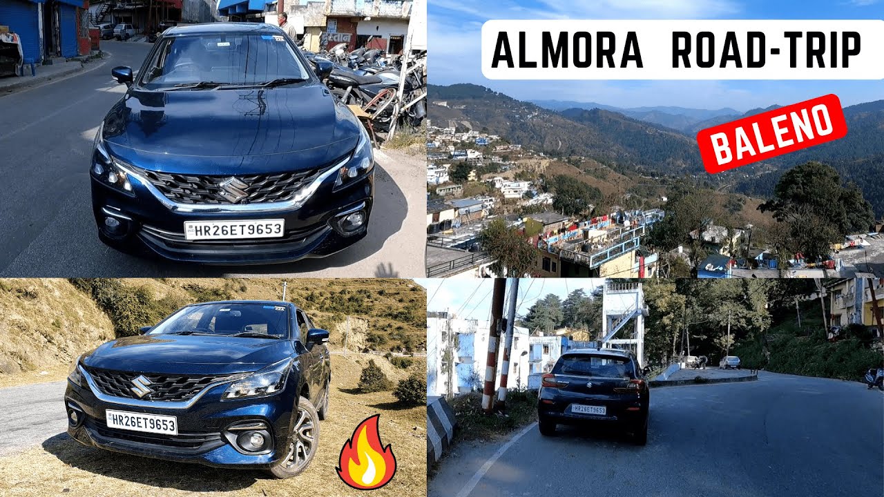 Taking Maruti Baleno 2023 to Hills ! Almora Road-Trip | Maruti Suzuki Baleno 2023 Real Life Review