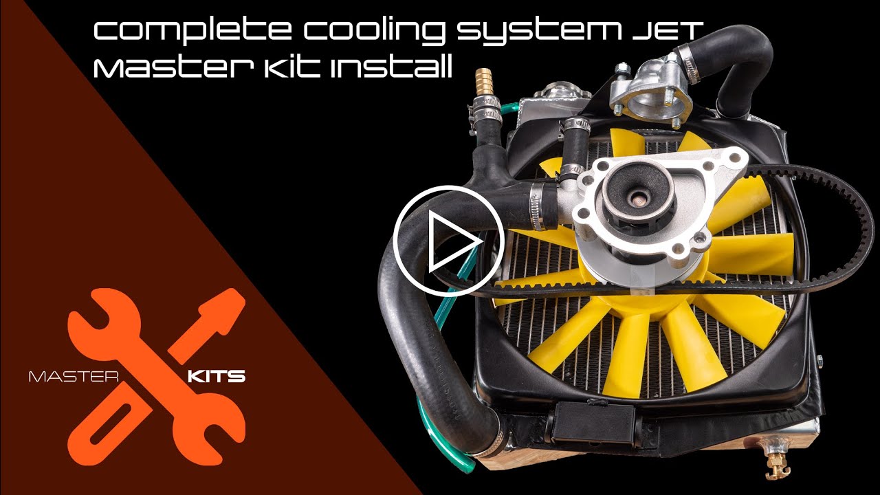 How to install cooling system radiator on a Classic Mini Cooper with JET Master Kit