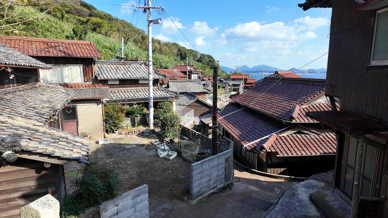 下関 六連島を散歩【4K山口街歩き】Japan Yamaguchi 4K walking tour/Mutsurejima Island,Shimonoseki city,countryside