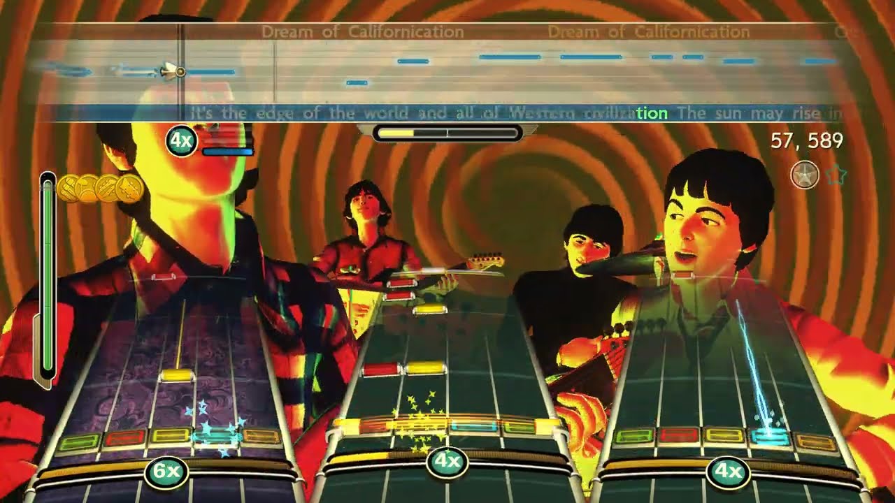 Californication - Red Hot Chili Peppers (Chart Preview) The Beatles Rock Band Custom Rarities