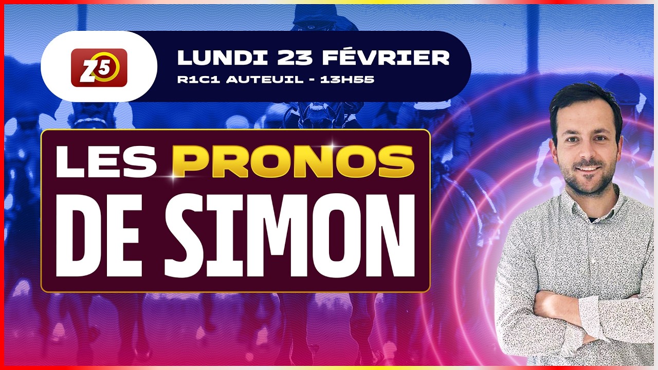 Le Pronostic Quinté pour le ZE5 Ordre du 23 février à Auteuil.