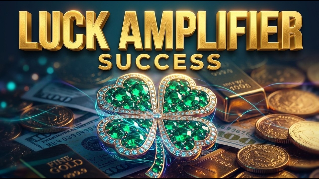 🍀 Good Luck Frequency | Magnetize Fortune Synchronicities (Morphic field)