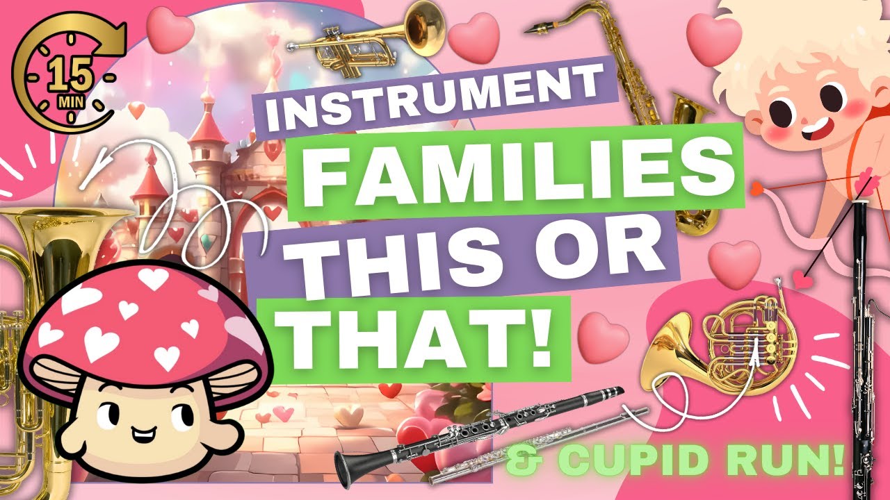 Brass vs Woodwind Battle in Enchanted Valentine Forest & Cupid Run!