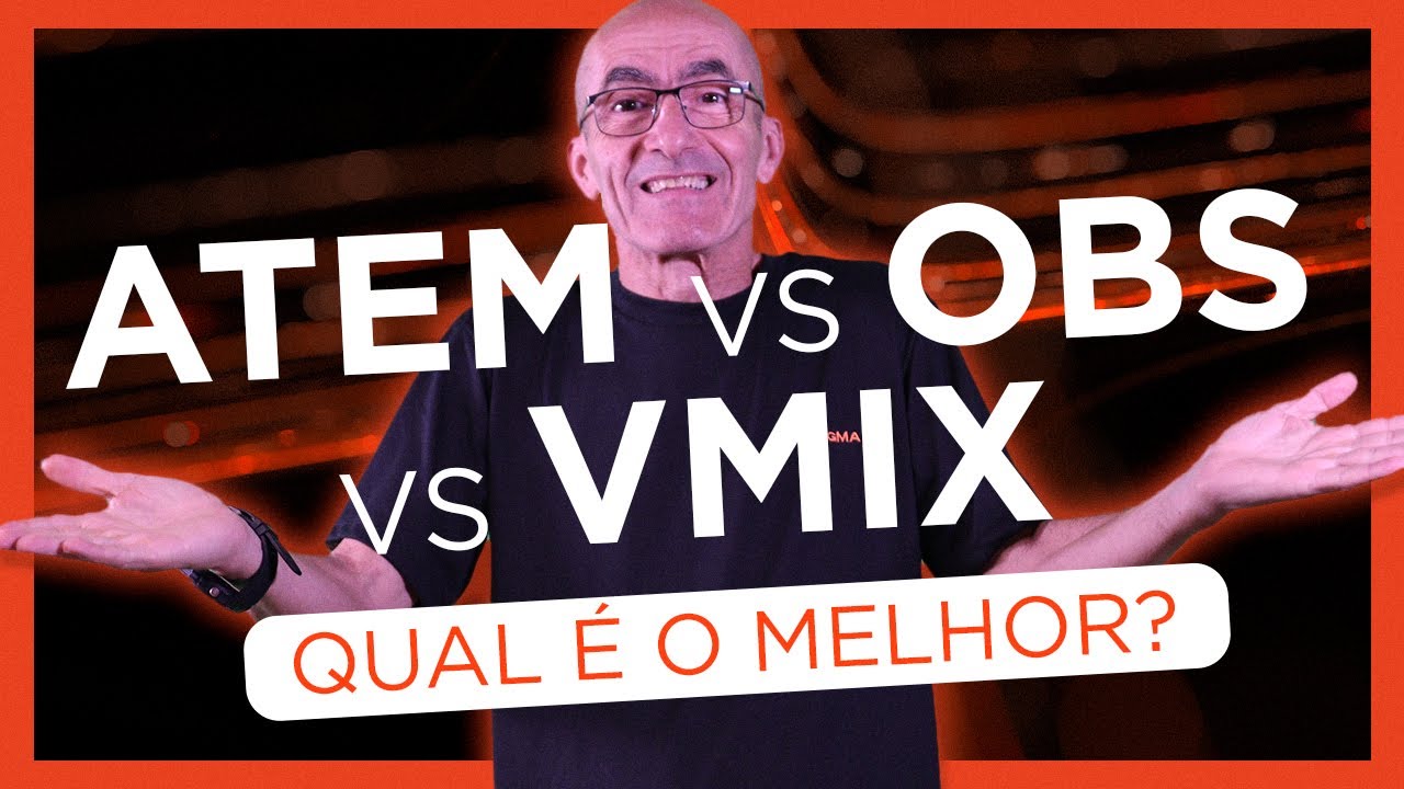 Atem x vMix x OBs - qual a melhor solução para Streaming ? | Seegma