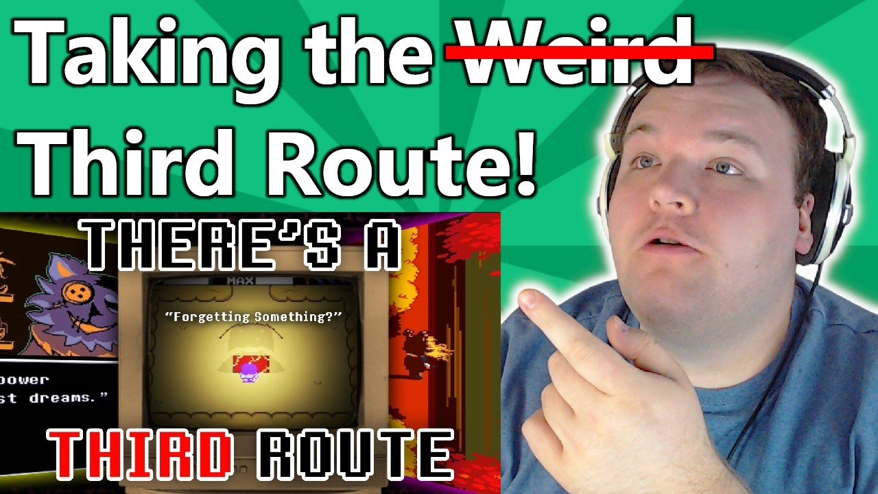 Deltarune is Hiding a Secret Third Route, and I've Solved It - @spookydood5500 Fort_Master Reaction