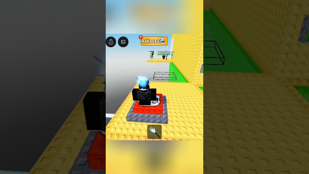 yah, malah kena karma #roblox #troll