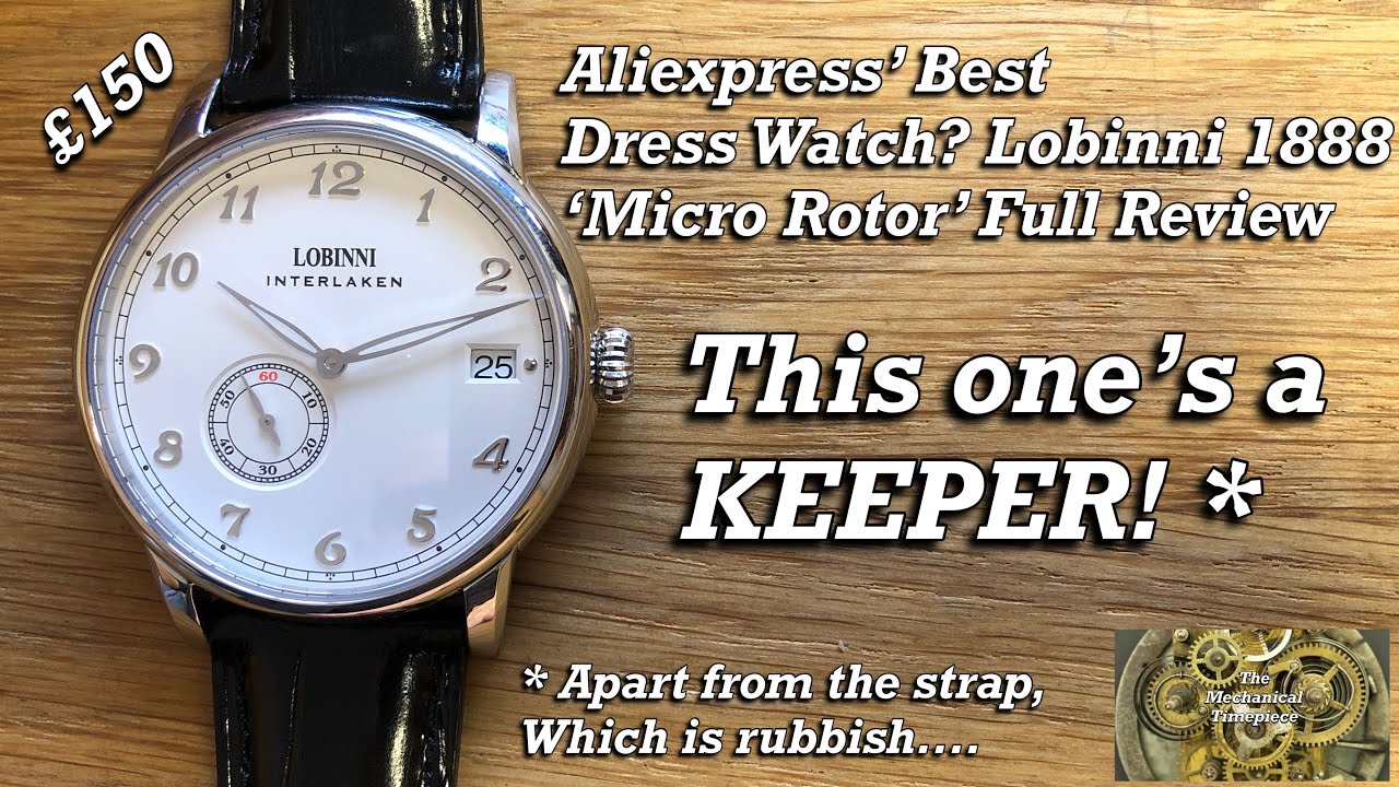 An AliExpress belter! The Lobinni 1888 ‘micro rotor’ dress watch - Full review