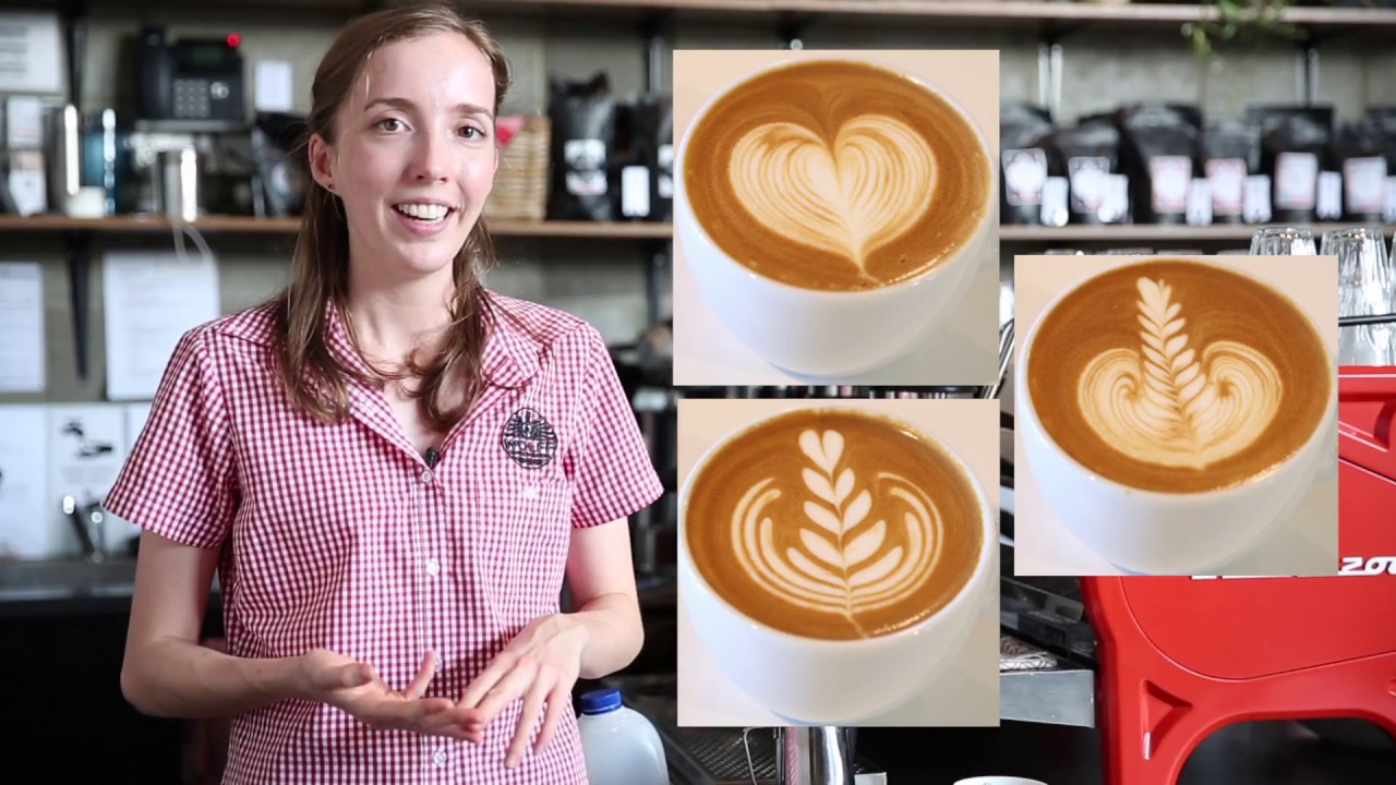 Latte Arts' three main Designs