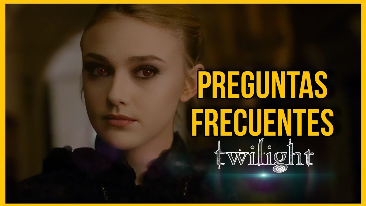 RESPONDIENDO SUS DUDAS #crepusculo #twilight #cullen