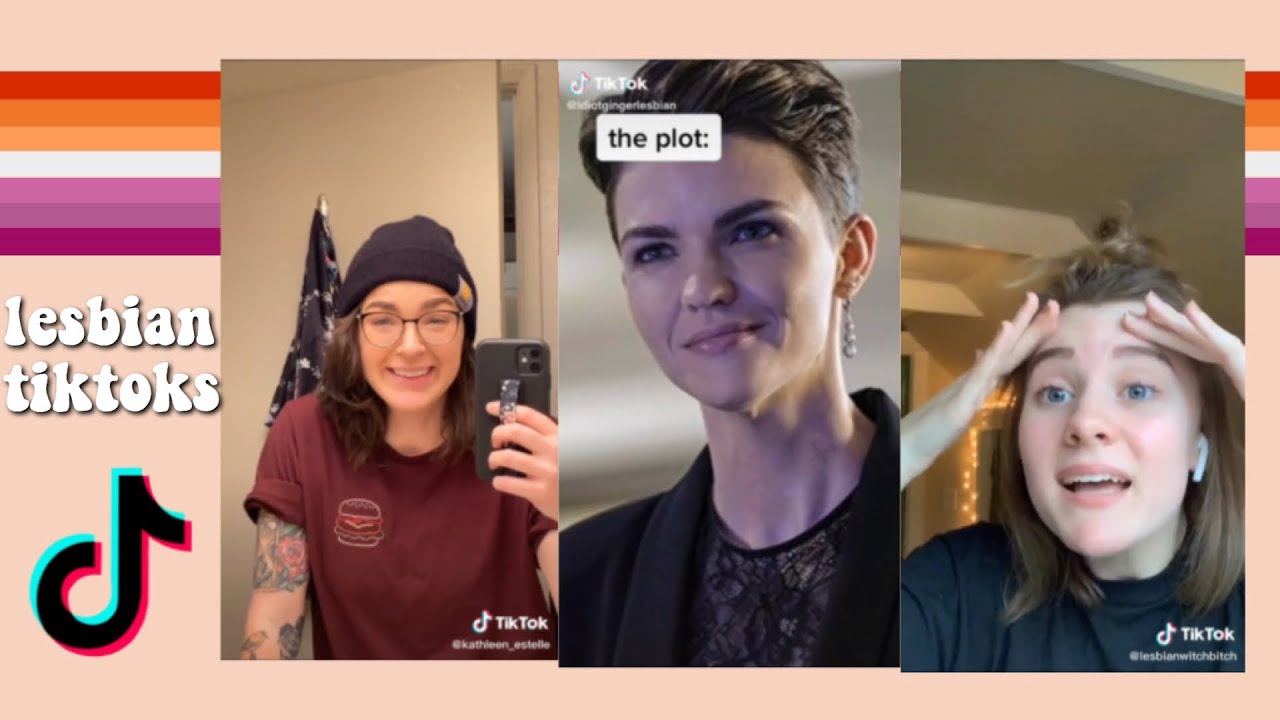 more lesbian tiktoks because i’m a raging homosexual