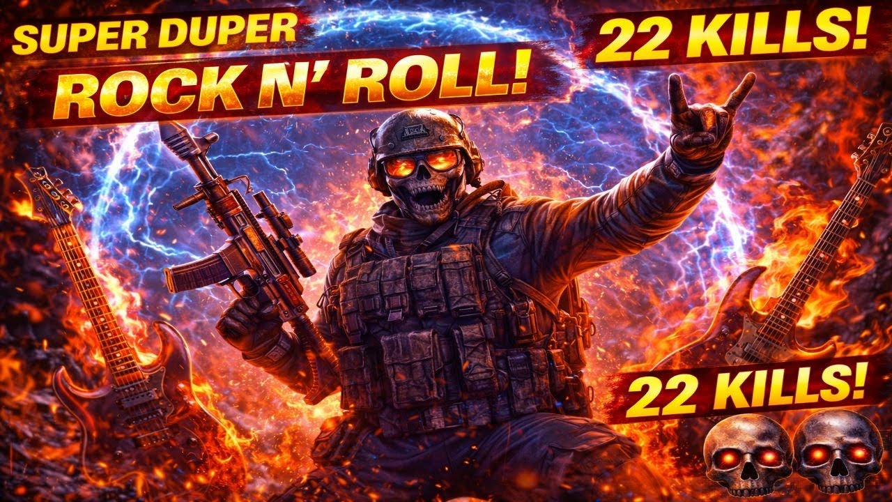Super Duper Rock N’ Roll 🔥 | 22 Kills Insane Domination | ScarFall 2.0 Gameplay
