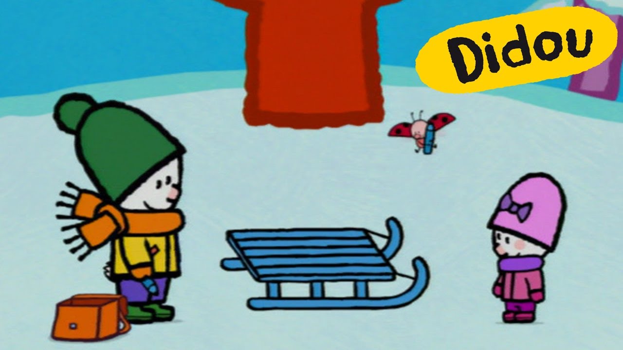Luge - Didou dessine-moi une luge | Dessins animés pour les enfants , plus 🎨 ici ⬇⬇⬇