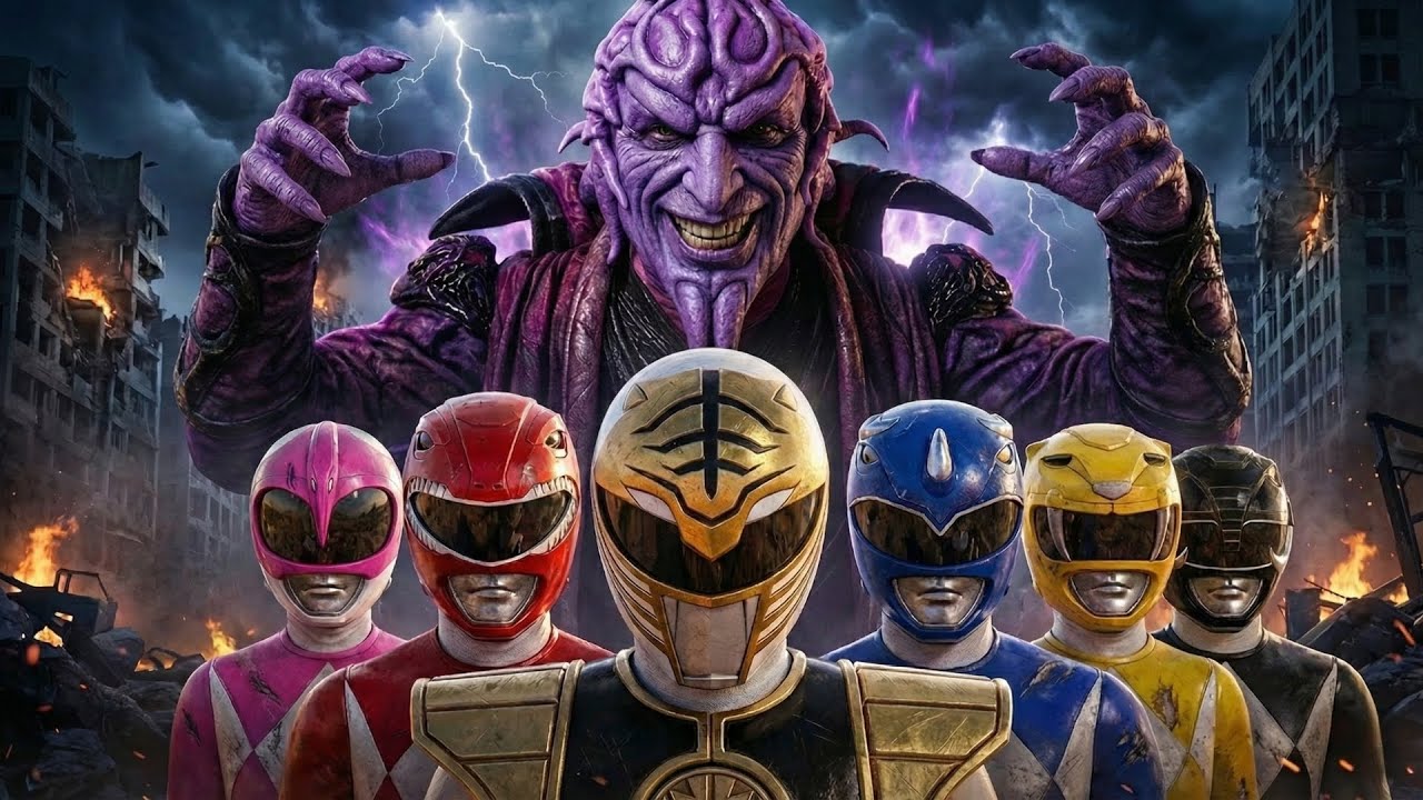 Power Rangers 1995 — AI Recreation (Part 1)