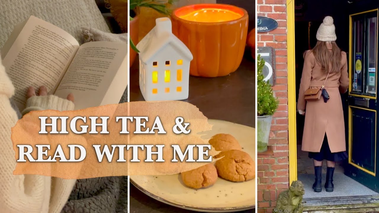 Cosy November Days🧘🏻‍♀️📚Yoga, Cute Tea Room, Read With Me | Slow living in the Dutch Countryside