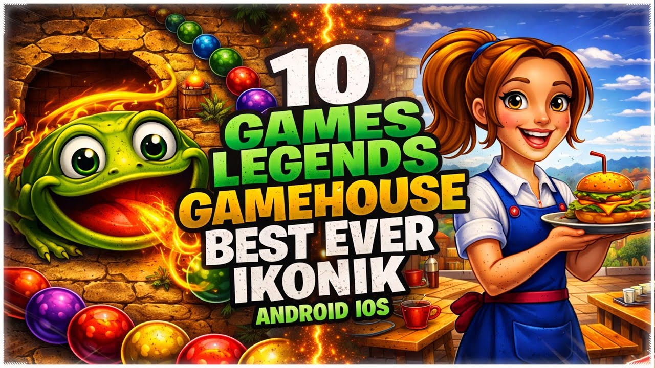 10 Game Legendaris Jadul Gamehouse TSUNAMI NOSTALGIAHHH